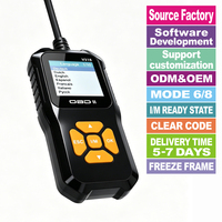 Escáner de Diagnóstico Automotriz V318 en Oferta, Lector de Códigos de Función OBDII Completo, Material ABS para Diagnóstico de Automóviles OBD11 OBD2