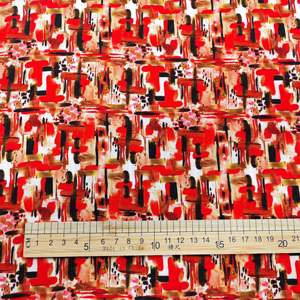 Nouveauté <span class=keywords><strong>Tissu</strong></span> en <span class=keywords><strong>viscose</strong></span> tissé léger en rayonne à imprimé numérique personnalisé pour robe d'été - Product Image 5