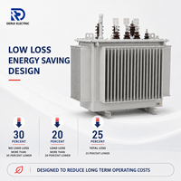 Transformador de Distribución Trifásico Sumergido en Aceite S20 de 10kV/0.4kV, 30 a 2500kVA, Bobinado de Cobre de Baja Pérdida para Subestaciones de Uso General