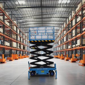 Hava 4-18M makaslı <span class=keywords><strong>Platform</strong></span> OEM 2100x800mm masa 1050kg ağırlık Motor Motor çekirdek bileşenleri 300-2000KG yük kapasitesi - Product Image 6