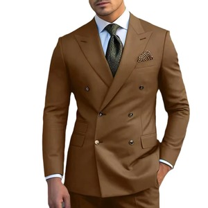 Costume trois pièces pour homme, coupe ajustée, motif floral perlé de haute qualité, col à nœud papillon, pour tenue décontractée ou professionnelle, style britannique - Product Image 5