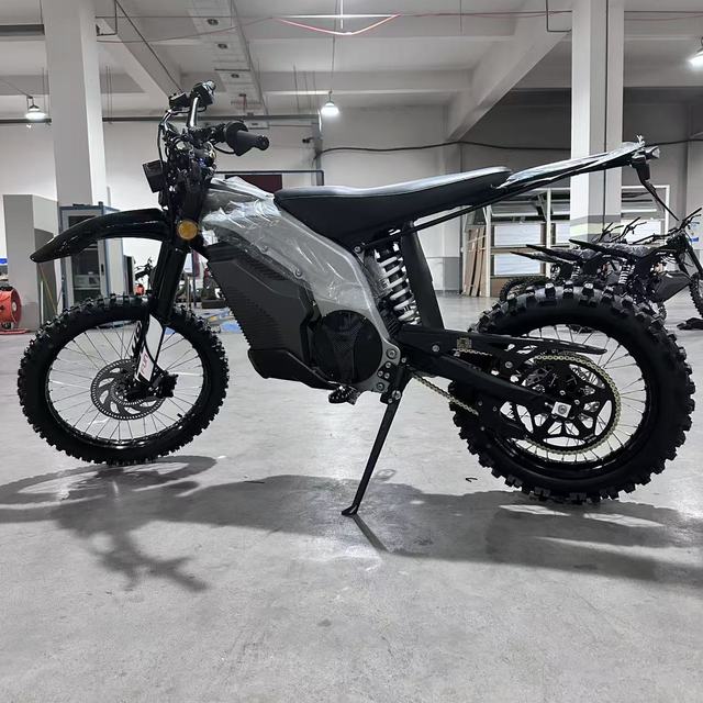 Hot Sale 8000W 72V 30A Electric Dirt Bike 100km Range 100 Km/h Off-Road Bicycle