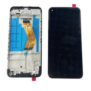 หน้าจอ LCD <span class=keywords><strong>โทรศัพท์</strong></span>มือถือของแท้สำหรับ Samsung A11 A115U พร้อมกรอบ - Product Image 2