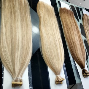 ผมต่อแบบเทป 100% ผมแท้รัสเซีย คุณภาพสูง เกรดเรมี่  ขายส่งจากโรงงาน - Product Image 3