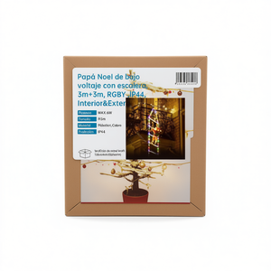 Low Voltage Christmas <b>Tree</b> With Climbing Ladder 3m+3m IP44 Indoor Outdoor - Product Image 1