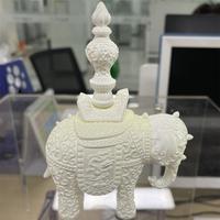 Pour l'impression de bijoux, résine coulable à la cire blanche, haute teneur en cire LCD DLP imprimante 3d impression 1kg