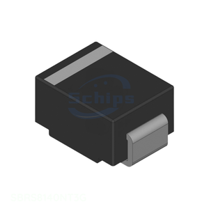 Single Diodes DO-214AA, SMB DIODE SCHOTTKY 40V 1A SMB BOM IC In Stock Electronics Component SBRS8140NT3G - Product Image 1