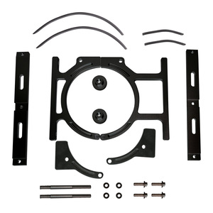 Nitrogen Cylinder Mounting <b>Bracket</b> 7-Inch Diameter Aluminum Alloy <b>Black</b> For 10-15 Lb Cylinders - Product Image 5