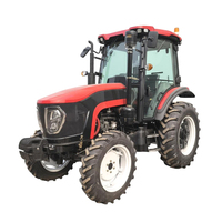 Tracteur agricole compact 4x4 4WD Euro5 CE 50HP 70HP 90HP 100HP 120HP multifonctionnel avec cabine climatisée