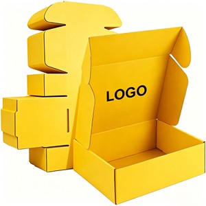 Custom Green Self Erecting Mailer <b>Boxes</b> Rectangle Kraft Corrugated Custom Logo Offset Printing Recyclable <b>Gift</b> Craft Packaging - Product Image 5