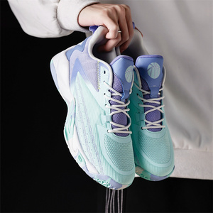 Chaussures de basketball respirantes pour hommes, basses, antidérapantes et résistantes à l'usure, idéales pour les jeunes étudiants, printemps-été, vente en gros - Product Image 2