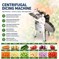 Machine de découpe centrifuge automatique pour légumes, oignon, pomme de terre, mangue, carotte, légumes-racines