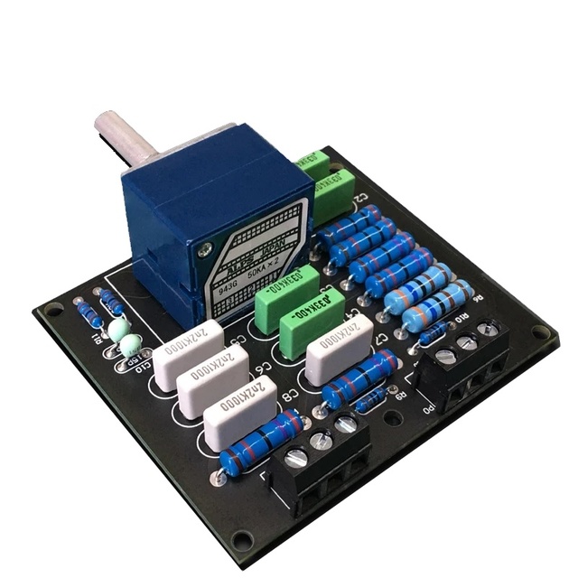 RC220 High Precision Passive Preamp Volume Controller HiFi Pre-Amplifiers Match Power Amplifiers 16 27 Potentiometer