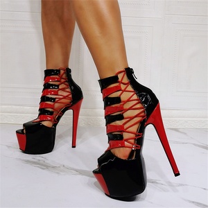 Sexy Ins Comercio exterior transfronterizo Aliexpress club nocturno mesa de agua odio cielo alto tamaño 46 banquete <span class=keywords><strong>Sandalias</strong></span> de tacón alto - Product Image 1