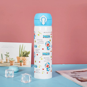 Commercio all'ingrosso <span class=keywords><strong>di</strong></span> ritorno a scuola 500ml cartone animato KT in acciaio inox sottovuoto Thermos tazza portatile bottiglia <span class=keywords><strong>di</strong></span> <span class=keywords><strong>acqua</strong></span> - Product Image 4