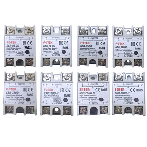 Relais à semi-conducteurs monophasé FOTEK SSR-75DD, entrée 4~32VDC, sortie 5~120VDC, courant nominal 75A, convertisseur CC-CC - Product Image 6