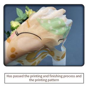 30gsm Design fai da te stampa animale non tessuto maschera facciale foglio Tencel maschera facciale foglio cartone animato foglio di maschera facciale produttore - Product Image 4