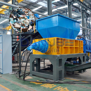 Factory Price Waste Recycling <b>Machine</b> Industrial Double Shaft Waste Shredder <b>Machine</b> - Product Image 1