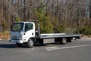 Camion de remorquage ISUZU 4x2 NPR, dépanneuse municipale Euro6, moteur ISUZU, 8 tonnes, avec élévateur sous châssis, pour le dépannage routier sur plateau - Product Image 5