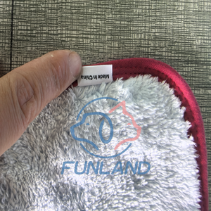Éponge en microfibre absorbante écologique personnalisée, salle de bain, hamster, chat, <span class=keywords><strong>chien</strong></span>, oiseau, serviette de bain pour animaux de compagnie super douce, mini serviette de toilettage - Product Image 3
