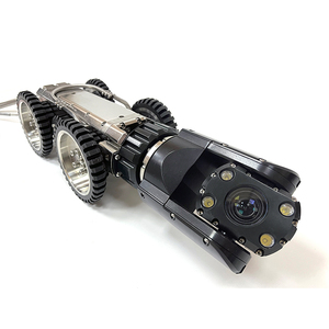 360 độ xoay CCTV ống cống đánh giá tình trạng bánh xích Robot thoát nước Cống Thoát Nước ống chính kiểm tra máy ảnh Robot - Product Image 4