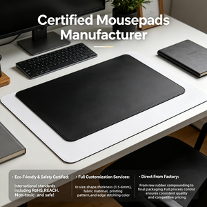 Custom Shape Rubber Gaming Mouse Pad Blanks Custom Anime Print <b>Large</b> Extended <b>Desk</b> Mat with Smooth Fabric Surface - Product Image 4