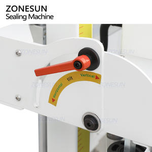 ZONESUN ZS-LWCSM2 Vertical Horizontal Automatic Plastic Zipper Bag Stand-up Pouch Continuous Band Heat <b>Sealing</b> <b>Machine</b> - Product Image 4