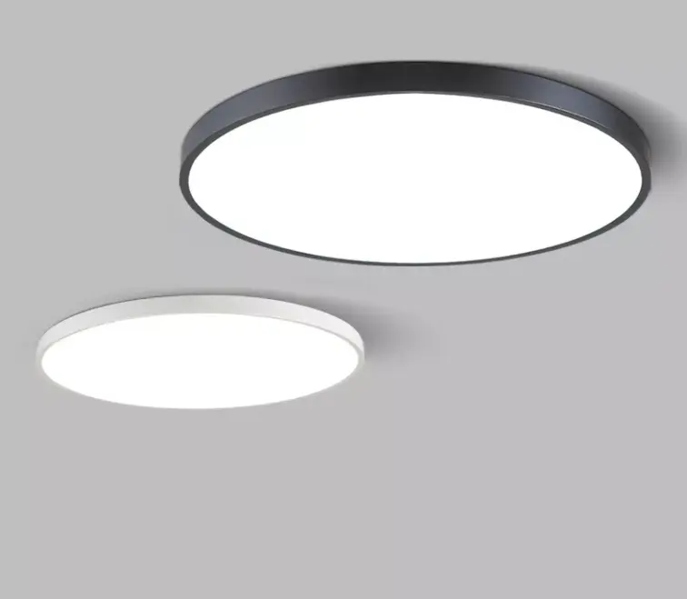 현대 둥근 정연한 Led 천장 램프 최고 호리호리한 침실 부엌 천장 빛 매우 얇은 표면에 의하여 거치되는 LED 천장 빛