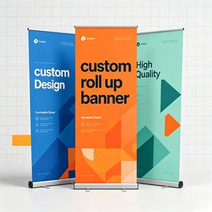 Expositor Enrollable de Aluminio, Banner Publicitario Retráctil Personalizado para Ferias Comerciales - Product Image 4
