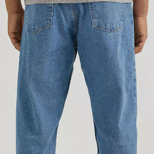 Jeans de Mezclilla para Hombre, Nueva Moda, Corte Regular, Estilo Holgado, Pantalones de Mezclilla para Hombre, Venta Caliente, Ropa Casual - Product Image 3