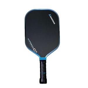 مضرب تنس من ألياف الكربون T700 مقاس 42×19×1.6 سم، خفيف الوزن للاستخدام الخارجي، مقاوم للصدمات، أسود/أزرق مع شعار لونوتونو - Product Image 5