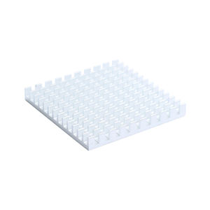 Dissipateur thermique en aluminium ultra-mince 40*40*5 à profil cassé pour modules d'alimentation de carte mère avec caoutchouc conducteur de chaleur - Product Image 6