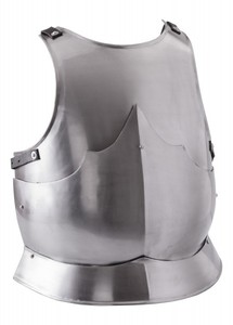 Authentic European Chestpiece With Protective Back Plate Handcrafted Steel Armor Designed For Collectors <b>Stage</b> <b>Props</b> And Decor - Product Image 3