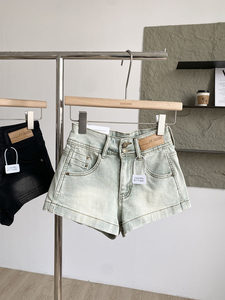 Shorts en <span class=keywords><strong>jean</strong></span> vintage ZONA Fashion Design, coupe skinny, taille mi-haute, sexy, 100% coton, polyvalents, style <span class=keywords><strong>babe</strong></span>, hot pants - Product Image 2