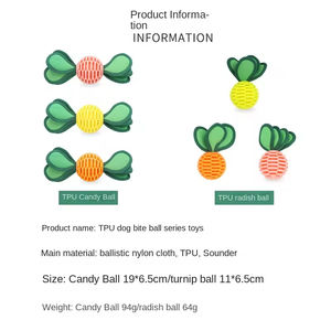 Juguete para Perros Juicepet, Pelota Sonora de TPU para Alivio del Estrés, Resistente a Mordidas, Ecológico, Divertido, Educativo, Juguete de Masticación para Perros - Product Image 4