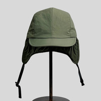 Japón estilo Unisex esquí a prueba de viento invierno cálido deporte al aire libre algodón acolchado polar oreja solapa correr senderismo esquí Camping ciclismo gorra