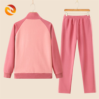 Ensemble de survêtement sportif personnalisé pour homme avec fermeture éclair, blanc, tenue d'entraînement athlétique en polyester/coton, sans couture, pour l'hiver