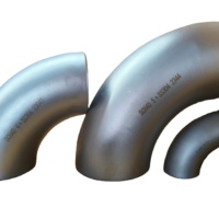 Coude en acier au carbone sans soudure de 12 pouces (323,8 mm) STD, raccords de tuyauterie B16.9, 90 degrés