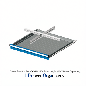 Fami <b>Drawer</b> Partition Set 36x36 Mm For Front Height 200-250 Mm Organizer - Product Image 3