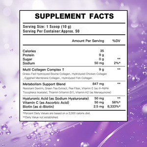 Best Selling Multi Collagen Powder for Hyaluronic Acid Supports Joint & Bone Health Hydrolyzed Multi Collagen Powder - Product Image 4