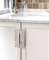 Pegangan palu Aloi aluminium 128mm Modern untuk lemari pakaian laci meja dapur & kamar tidur furnitur