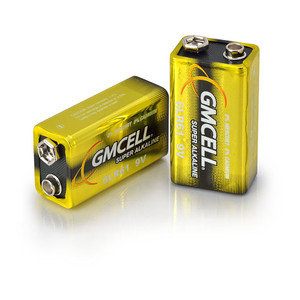 แบตเตอรี่อัลคาไลน์ GMCELL 6LR61 อายุการเก็บรักษานาน (5 ปี) สำหรับเครื่องใช้ไฟฟ้าในบ้าน ของเล่น อุปกรณ์อิเล็กทรอนิกส์สำหรับผู้บริโภค และเครื่องมือไฟฟ้า - Product Image 1