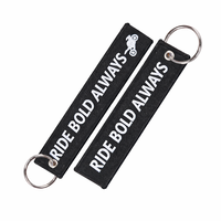 Porte-clés brodé personnalisé avec motif avion, voiture, moto, thème course automobile, lettres brodées, certifié usine