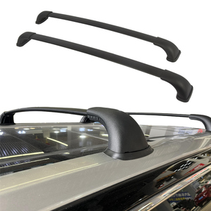 Rieles Laterales Portaequipajes de Techo de Aleación de Aluminio Negro de Alta Calidad con Capacidad de Carga de 50 kg <span class=keywords><strong>para</strong></span> Toyota Highlander XLE 14-19 - Product Image 2