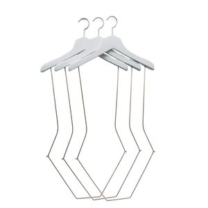 Costumi da bagno appendiabiti a forma di corpo Bikini biancheria intima reggiseno espositore costume da bagno appendiabiti in legno metallo - Product Image 3