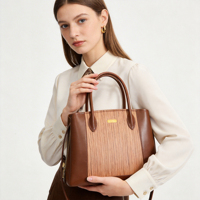 Sac à main en cuir véritable pour femme, fermeture éclair, marque OEM, sac à bandoulière de créateur, imperméable, usage quotidien, nouvelle arrivée