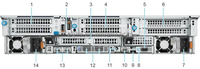 Stok baru Dell PowerEdge R760xs R760 rak Server dengan prosesor Intel Xeon SSD Hard Drive memori DDR4 (32GB 64GB) untuk komputer