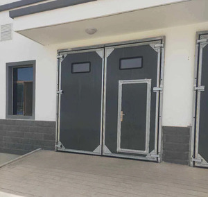 <span class=keywords><strong>Puerta</strong></span> Interior <span class=keywords><strong>de</strong></span> Acero <span class=keywords><strong>de</strong></span> Estilo Industrial Moderno para Hospitales y Consultorios - Product Image 1