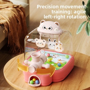 Machine de flipper en plastique Ours Mignon, jouet éducatif à pression et tir, jeu de société pour enfants de 4 à 6 ans, cadeau récompense pour la maternelle - Product Image 2