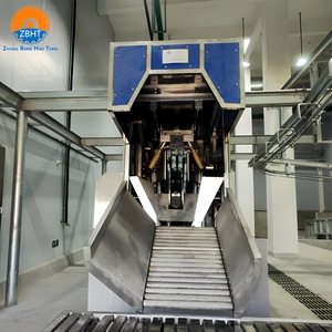 Système complet d'étourdissement et de purge de porcs pour abattoir : Étourdisseuse électrique automatique à trois points haute efficacité - Product Image 1